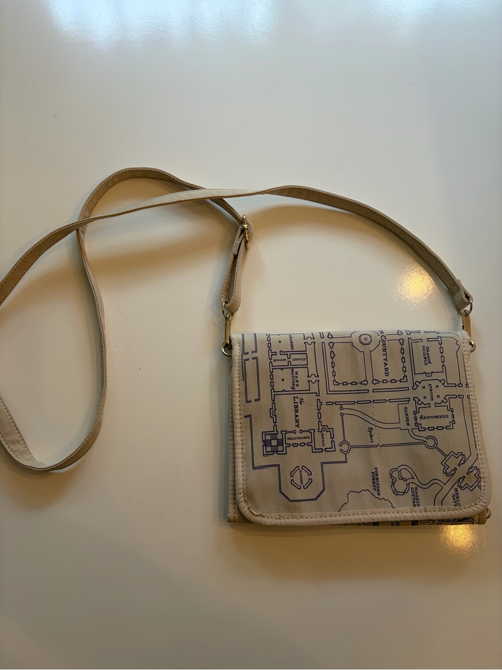 Oddment & Tweak Harry Potter Marauders Map Cross‎ Body Bag